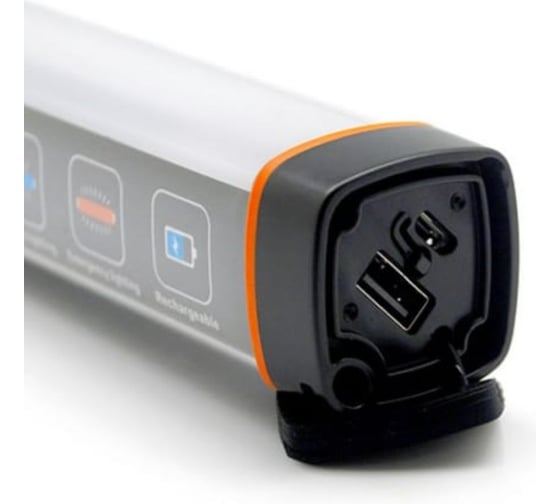 Аккумуляторный магнитный фонарь-лампа ГЕЛЕОС X5 МАКСИ, POWER BANK, Micro USB, GLSX5MAXI