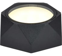 Светильник уличный IEK 5304, потолочный, GX53, IP65, черный LT-UPU0-5304-GX53-1-K02