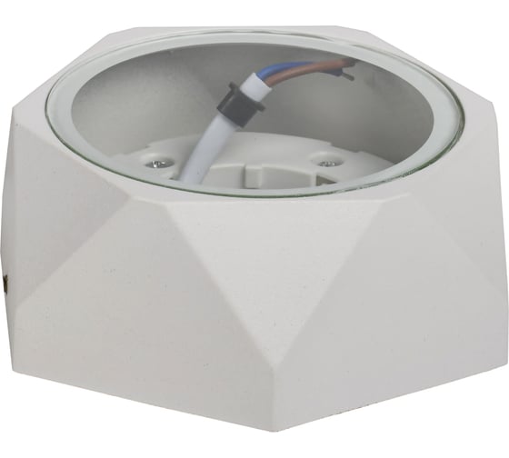 Светильник уличный IEK 5304, потолочный, GX53, IP65, белый LT-UPU0-5304-GX53-1-K01