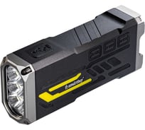 Фонарь Smartbuy LEDx6, 20000 Лм, суперъяркий, Type C, 10000 mAh, XHP50x6, чехол, турборежим, память SBF-888