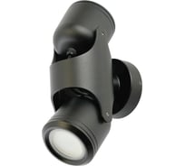 Светильник садово-парковый FERON DH1502, на стену, GU10, 220-240V, черный, 51740