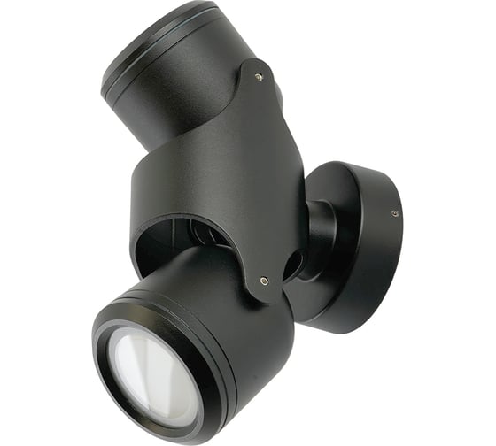 Светильник садово-парковый FERON DH1502, на стену, GU10, 220-240V, черный, 51740