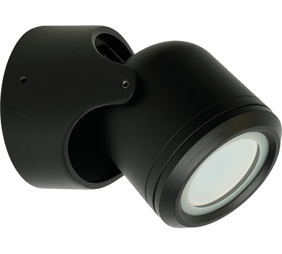 Светильник садово-парковый FERON DH1501, на стену, GU10, 230V, черный, 51739