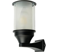 Светильник садово-парковый FERON DH1401, на стену вверх,E27 220-240V, черный, 51736