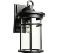 Светильник садово-парковый FERON PL761 на стену вниз 60W 230V E27, черный, 51817