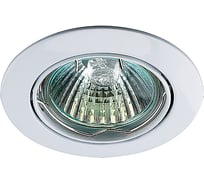 Встраиваемый поворотный светильник NOVOTECH алюминиевое литье GX5.3/GU5.3 50W CROWN 369100