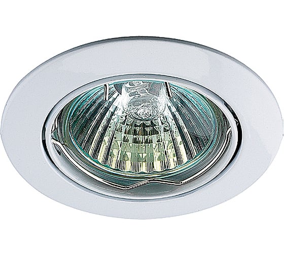 Встраиваемый поворотный светильник NOVOTECH алюминиевое литье GX5.3/GU5.3 50W CROWN 369100 1