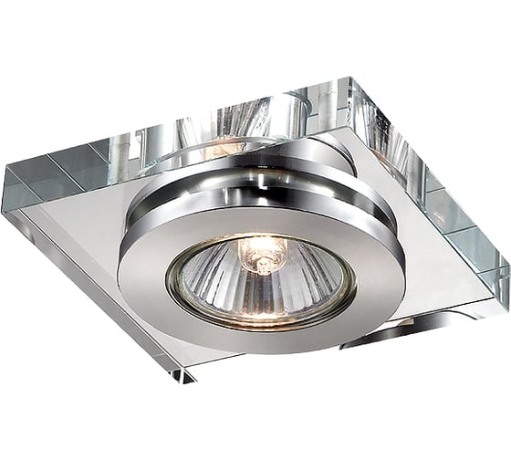 Встраиваемый неповоротный светильник NOVOTECH хрусталь GX5.3/GU5.3 50W COSMO 369408 1