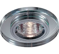 Встраиваемый неповоротный светильник NOVOTECH хрусталь GX5.3/GU5.3 50W MIRROR 369436
