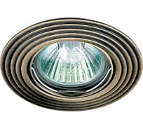 Встраиваемый поворотный светильник NOVOTECH алюминиевое литье GX5.3/GU5.3 50W ANTIC 369162