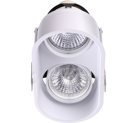 Встраиваемый светильник NOVOTECH GU10 2*50W CLOUD 370564 1