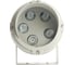 Светодиодный светильник ландшафтно-архитектурный FERON LL-700 85-265V 7W красный IP65, 51784 8