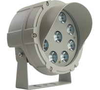 Светодиодный светильник ландшафтно-архитектурный FERON LL-701 85-265V 12W красный IP65, 51788