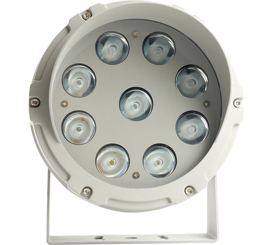 Светодиодный светильник ландшафтно-архитектурный FERON LL-701 85-265V 12W красный IP65, 51788