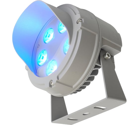 Светодиодный светильник ландшафтно-архитектурный FERON LL-700 85-265V 10W синий IP65, 51783