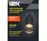 Светильник IEK 4205 потолочный GU10 черный LT-UPB0-4205-GU10-1-K02 4