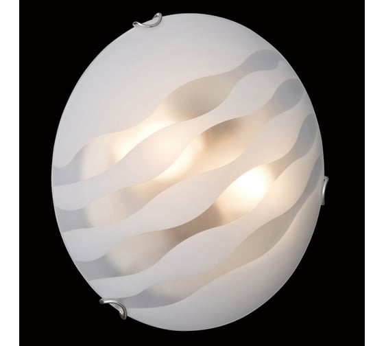 Настенно-потолочный светильник SONEX стекло, E27, 2х60W, ONDINA 133/K