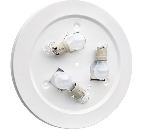 Настенно-потолочный светильник SONEX стекло, E27, 3х100W, QUADRO WHITE 362