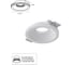 Точечный встраиваемый светильник ARTE LAMP INVISIBLE A9287PL-1WH 2