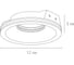Точечный встраиваемый светильник ARTE LAMP INVISIBLE A9287PL-1WH 3