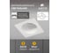 Точечный встраиваемый светильник ARTE LAMP INVISIBLE A9286PL-1WH 4
