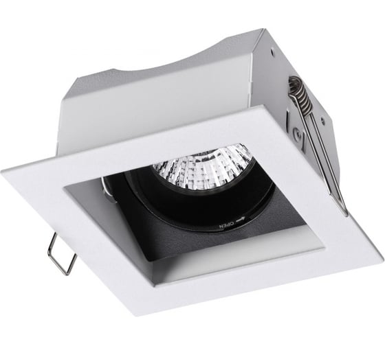 Встраиваемый светильник NOVOTECH GU10 50W GESSO 370712 1