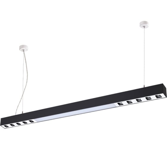 Светодиодный светильник NOVOTECH пластик LED середина 15W по краям по 2*5W ITER 358051 1