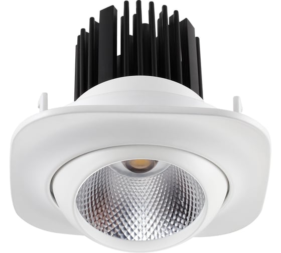 Встраиваемый светильник NOVOTECH алюминий LED 15W DRUM 357697 1