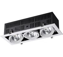 Встраиваемый светильник NOVOTECH карданный LED 3*24W GESSO 358442