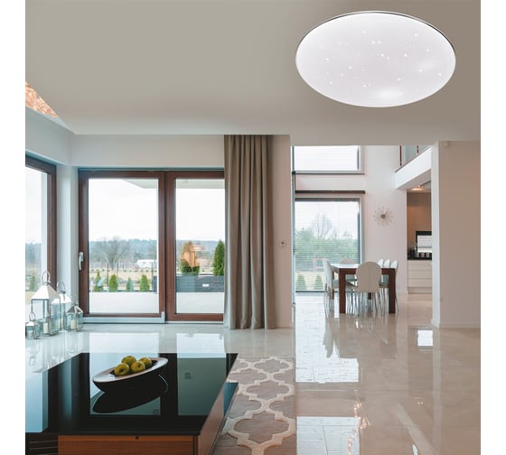 Настенно-потолочный светильник SONEX пластик, LED, 48W, ABASI 2052/DL