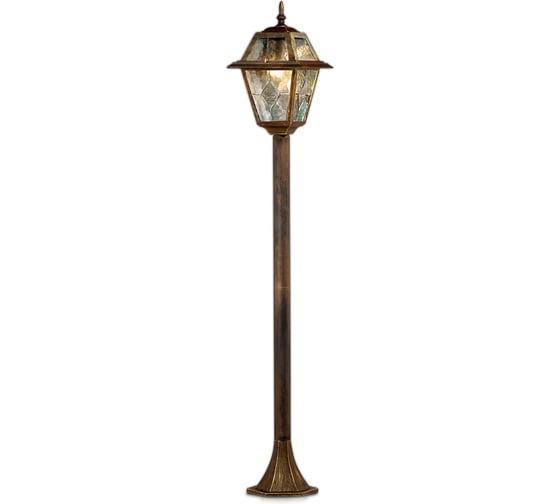 Уличный светильник ODEON LIGHT, 150 см металл стекло E27 60W OUTER 2318/1F