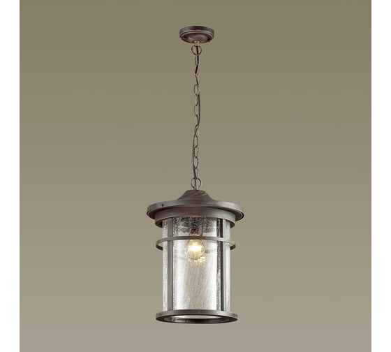Уличный светильник-подвес ODEON LIGHT, стекло E27 100W VIRTA 4044/1