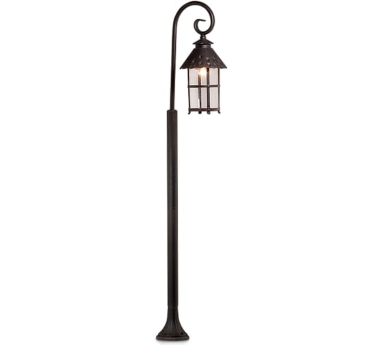 Уличный светильник ODEON LIGHT, 150 см металл стекло E27 60W LUMI 2314/1F