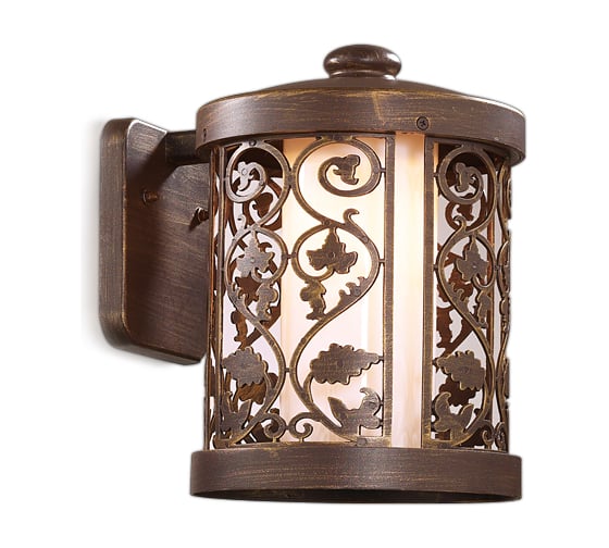 Уличный настенный светильник ODEON LIGHT, металл пластик E27 100W LAGRA 2286/1W 1