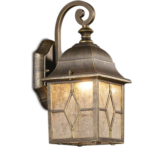 Уличный настенный светильник ODEON LIGHT, металл стекло E27 60W LARTUA 2309/1W 1
