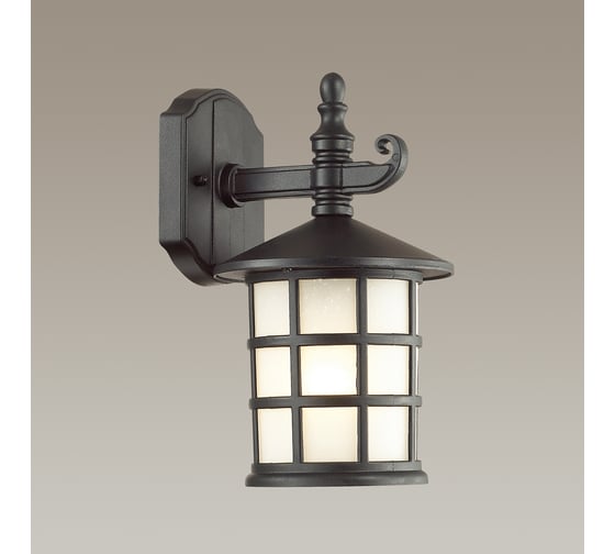 Уличный настенный светильник ODEON LIGHT, металл стекло E27 60W HOUSE 4042/1W