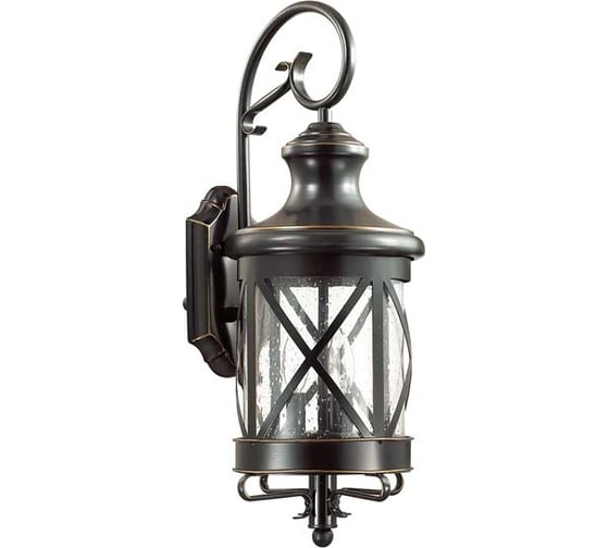 Уличный настенный светильник ODEON LIGHT, стекло E14 3х60W SATION 4045/3W