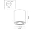 Потолочный накладной светильник ODEON LIGHT, металл GU10 50W TUBORINO 3568/1C 2