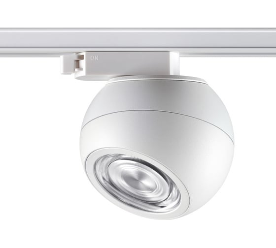 Однофазный трековый светильник NOVOTECH 12W BALL 358353
