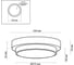 Настенно-потолочный светильник ODEON LIGHT, стекло E14 3х40W HOLGER 2744/3C 2