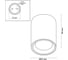 Потолочный светильник ODEON LIGHT, металл GU10 50W AQUANA 4205/1C 2