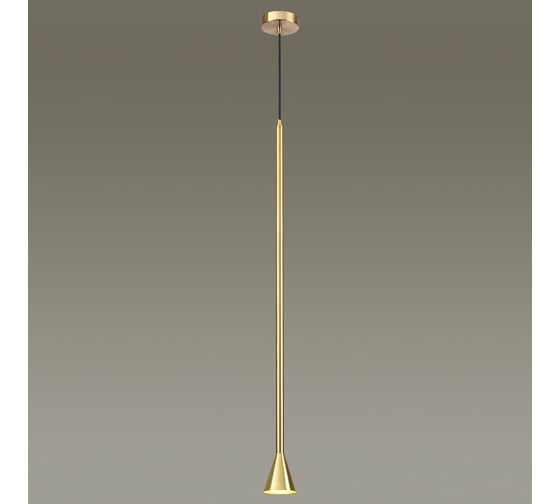 Подвесной светильник ODEON LIGHT, металл GU10 LED 7W PIPA 3884/1G