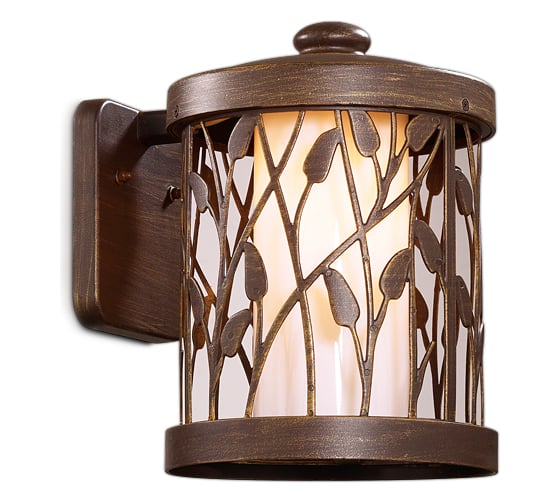 Уличный настенный светильник ODEON LIGHT, металл пластик E27 100W LAGRA 2287/1W