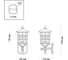 Уличный настенный светильник ODEON LIGHT, металл стекло E27 60W HOUSE 4043/1W 2