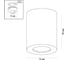 Потолочный накладной светильник ODEON LIGHT, металл GU10 50W AQUANA 3571/1C 2