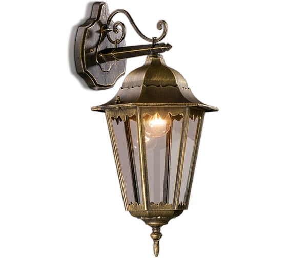 Уличный настенный светильник ODEON LIGHT, металл стекло E27 60W LANO 2320/1W 1