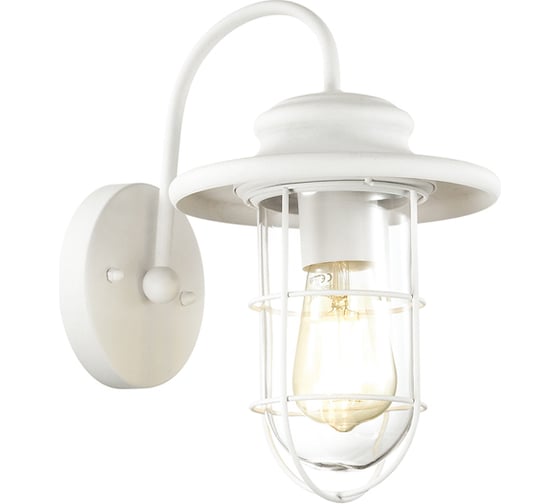 Уличный настенный светильник ODEON LIGHT, IP44 стекло E27 1х60W HELM 4172/1W 1