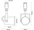 Светильник для гибкого трека ODEON LIGHT, металл GU10 50W FLEXI WHITE 3628/1 2