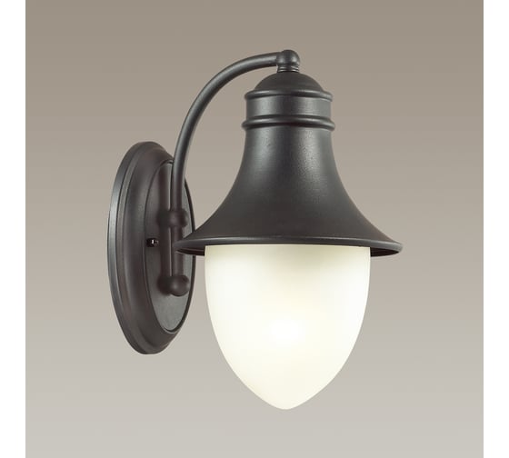 Уличный настенный светильник ODEON LIGHT, стекло E27 60W HOUSE 4041/1W
