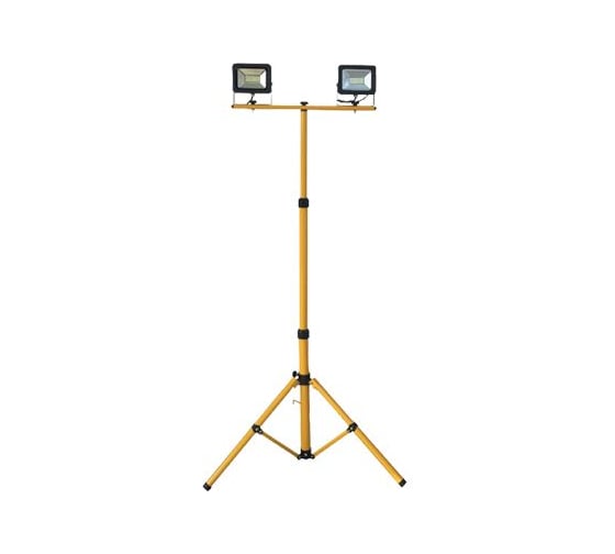 Прожектор FL-LED Light-PAD STAND 2x20W Grey 4200К 3400Лм 2x20Вт AC220-240В 70-164x60x60см 2600г-2 x На стойке 603678